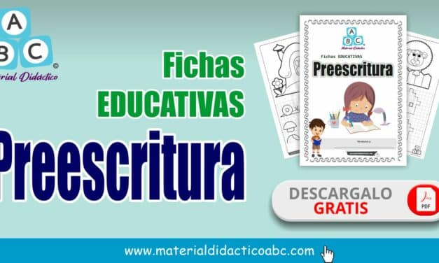 Fichas Educativas de PREESCRITURA